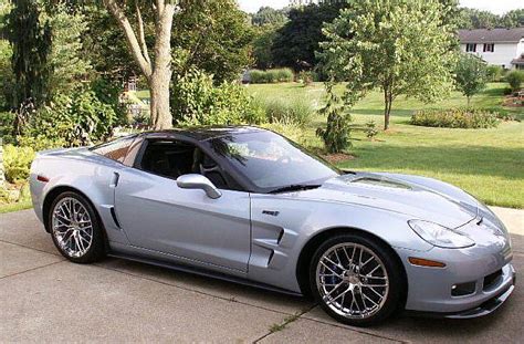 Corvette Zr Carlisle Blue Metallic Miles W Zr Package Of