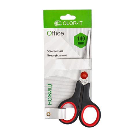 Канцелярские ножницы №5 Scissors "C" 89466, 14 см | Оптом | RoyalToys