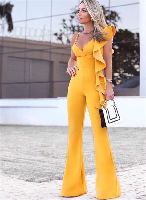 Patrones De Monos Para Mujeres Jumpsuit Chic Jumpsuit Elegant