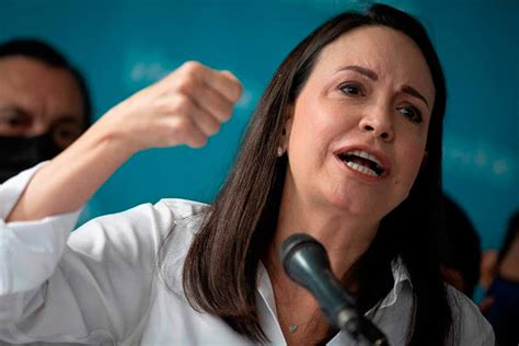 María Corina Machado No es sencillo inhabilitar al que gane