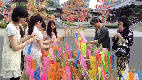 Tanabata The Day Of The Star Festival Zojoji Temple Tokyo Iphone