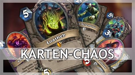 Hearthstone Kartenchaos Tavern Brawl Let S Play Hearthstone Deutsch