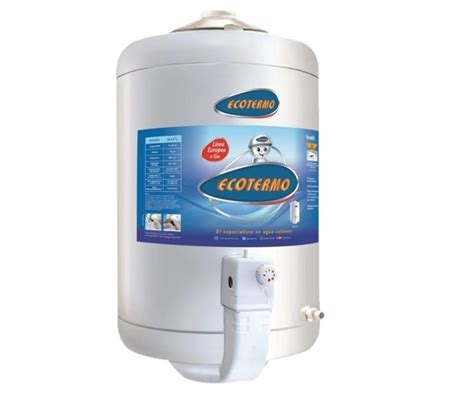 Termotanque Ecotermo 51 Lts Gas Natural Carga Inferior