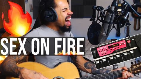 Sex On Fire Loop Pedal Cover Kings Of Leon Youtube