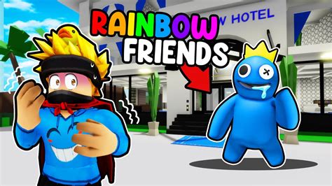 We Saved Rainbow Friends Hotel In Roblox Brookhaven RP YouTube