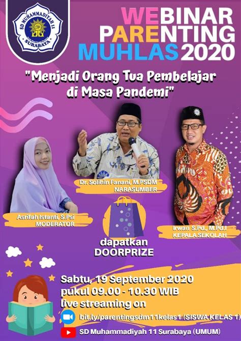 Webinar Parenting Kelas 1