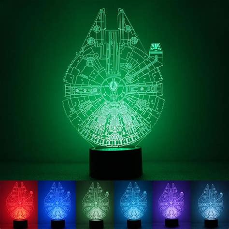 EBUY Lampe Veilleuse 3d Star Wars Lampe LED Pour Enfant Bebe Achat