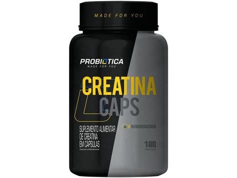 Creatina Mono Hidratada Probi Tica C Psulas Sem Sabor Creatina