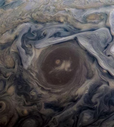 Storms on Jupiter photographed by NASA’s Juno orbiter : r/space