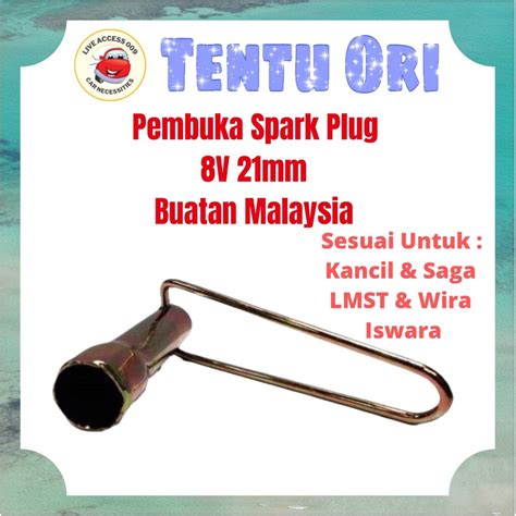 LA009 Pembuka Plug Spanar Plug Opener Spanner 21mm Perodua Kancil