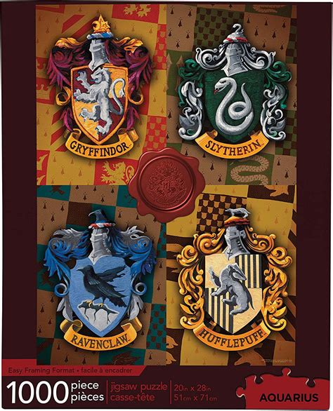 Puzzle Escudo De Armas De Harry Potter 1 000 Piezas PuzzleMania Es