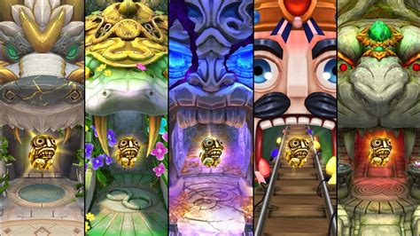 Temple Run Enchanted Palace Blooming Sands Spooky Ridge Winter