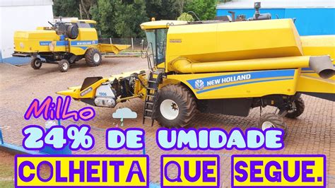 Colheita De Milho Safrinha Tc New Holland