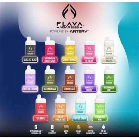 Flava Artery Abar 6500 Puffs Disposable Pod Vape Legit Lazada Ph