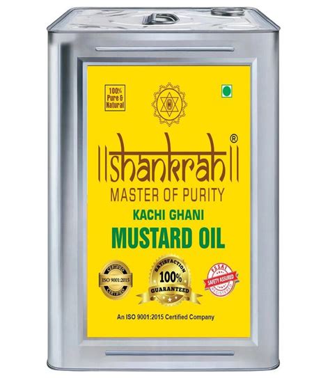 Mustard Oil Tin Packaging Size Litre At Rs Litre In Mohali