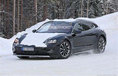 2024 Porsche Taycan Cross Turismo Spy Photographs Offroadingblog