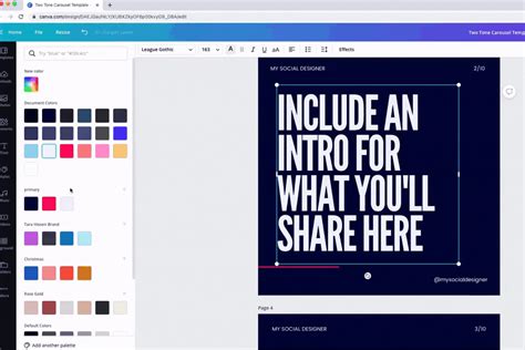 How To Change Colors In Canva My Social Designer