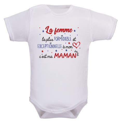 Body Message Mignon Imprim Pour Maman Mamy Parrain