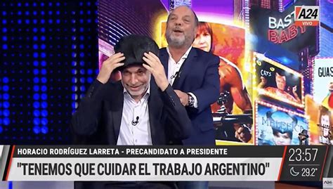 Larreta con peluca Baby Etchecopar lo tuneó con look Elvis Noticias