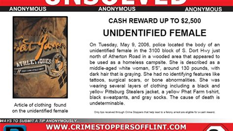 Crime Stoppers Needs Help Solving A 13 Year Old Cold Case Offering 2500 Reward