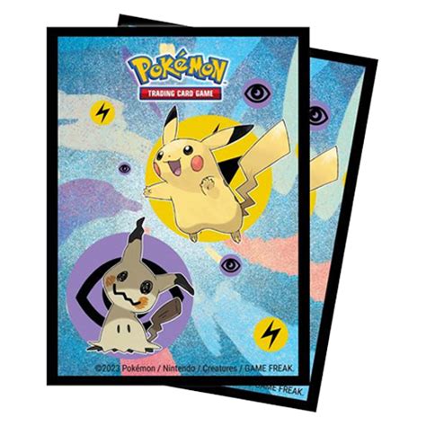 Ultra Pro Standard Deck Protector Pikachu Mimigma 65 Sleeves