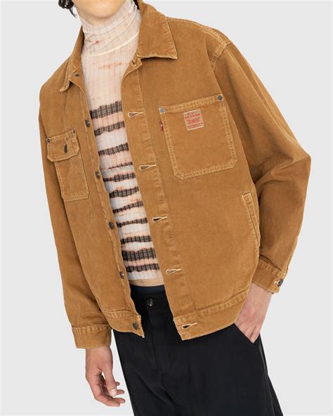 Levi S Sunrise Trucker Jacket Dark Ginger Highsnobiety Shop