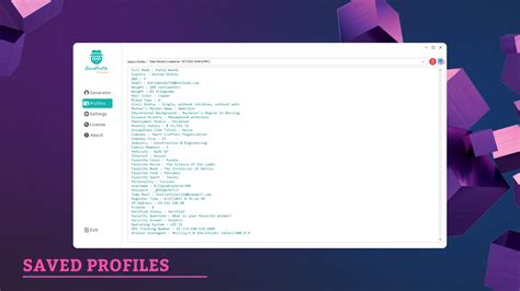 RandProfile - Random Profile Generator by spy0u | CodeCanyon