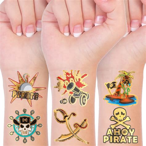 Pirate Treasure Map Tattoos