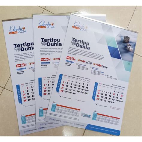 Jual Kalender Dinding Rodja Shopee Indonesia