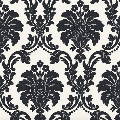 Arthouse Romeo Damask Pattern Wallpaper Metallic Floral Motif 693500