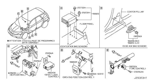 A Visual Guide To The 2015 Nissan Murano Parts