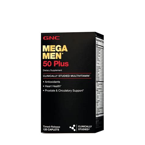 Gnc Mega Men Complex Multivitamine Pentru Barbati Energie Si