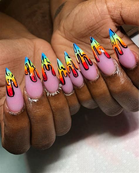 44 Crazy Nail Art Knittingfoodhobby