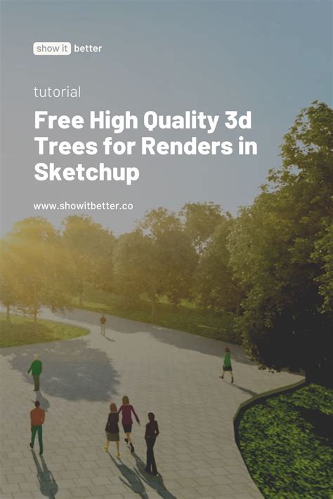 Free High Quality 3d Trees for Renders in Sketchup- Arch Viz -Laubwerk ...