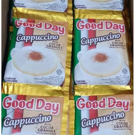 Jual Kopi Good Day Capucino Renceng Isi Pcs Shopee Indonesia