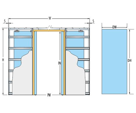 Eclisse double glass pocket door 100mm | Pocket Door Shop