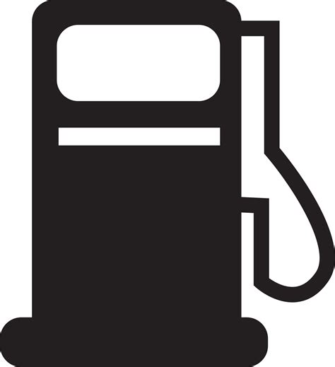 Gas pump oil station icon sign symbol design 9393359 PNG