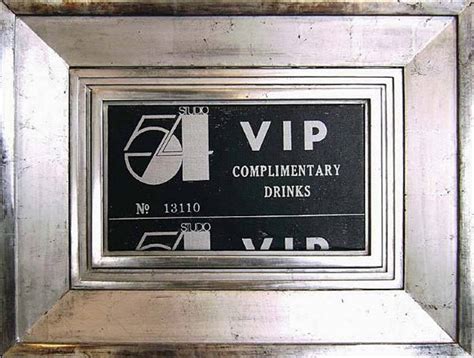 VIP Ticket Studio 54 By Andy Warhol On Artnet