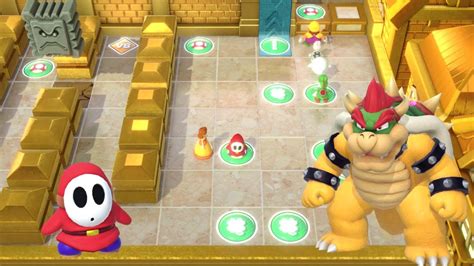 Super Mario Party Shy Guy Bowser Vs Diddy Kong Wario Turns