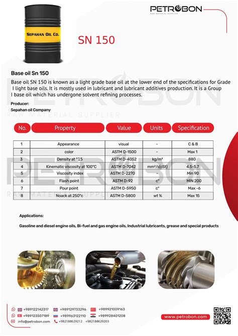 Base Oil Sn Petrobon Trading