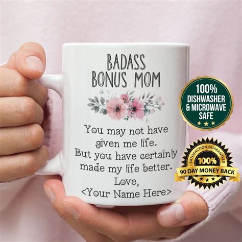 Badass Bonus Mom Step Mom T Cute Christmas T For Step Mom Step