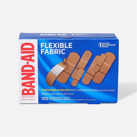 Fsa Eligible Band Aid Flexible Fabric Adhesive Bandages Assorted Sizes Fsa Store