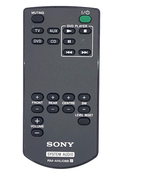 New Genuine RM ANU088 For Sony System Audio Remote Control SA ID5000 SA