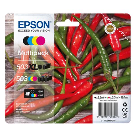 Epson Xl Original Ink Cartridge Multipack