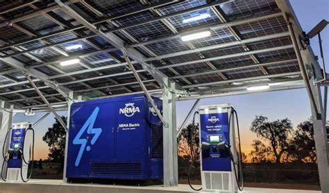 NRMA Ready To Open Stand Alone EV Fast Charging Site At Nullarbor Roadhouse