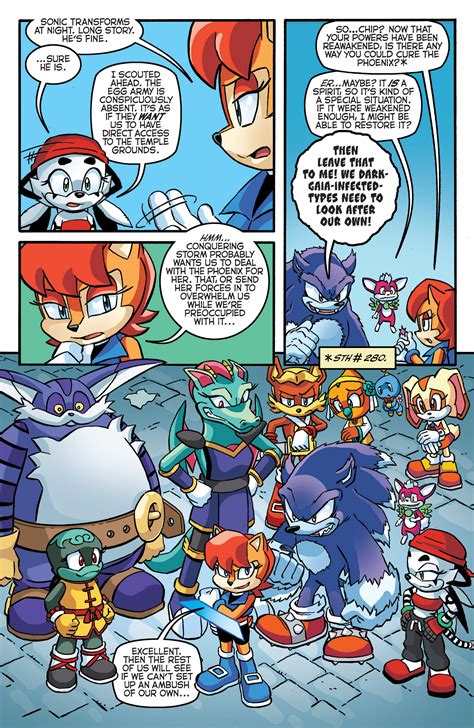 Sth 282 Preview Page 3 Archie Sonic Comics Know Your Meme