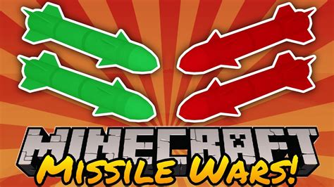 Minecraft RED VS GREEN 2V2 MISSILE WARS 1 Explosions W Ggroup