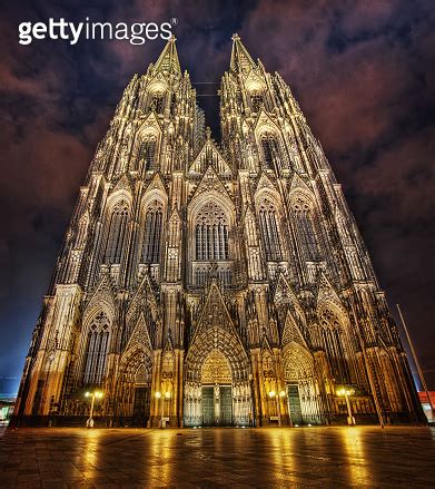 Cologne Cathedral At Night