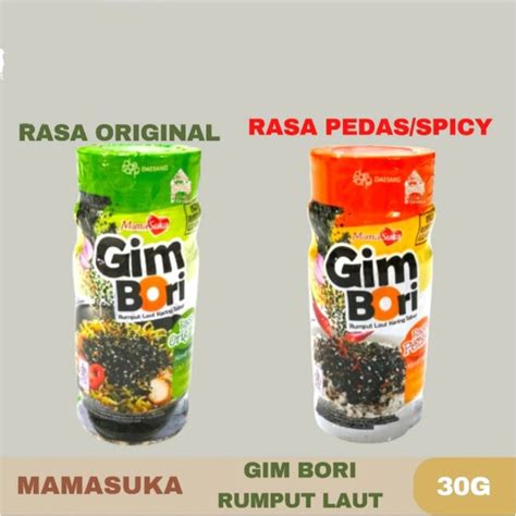 Jual Mamasuka Bon Nori 30gram Gim Bori Rumput Laut Tabur Shopee