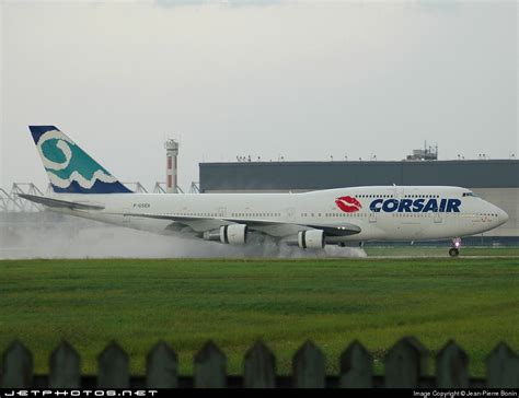 F Gsex Boeing 747 312 Corsair Jean Pierre Bonin Jetphotos